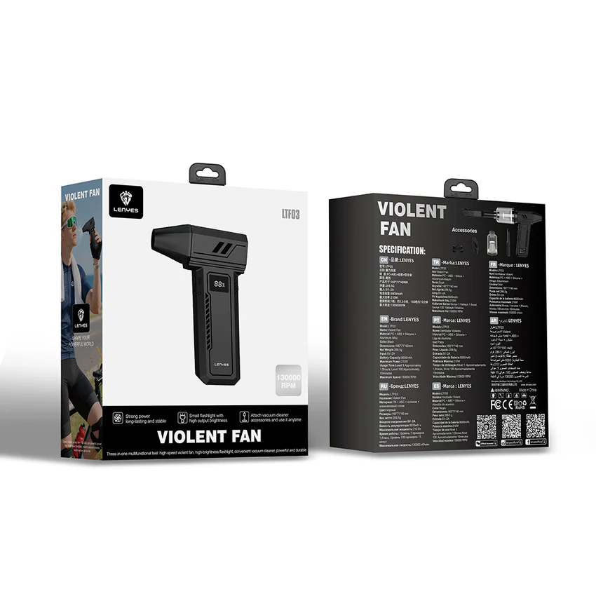 Quạt cầm tay đa năng Lenyes LTF03