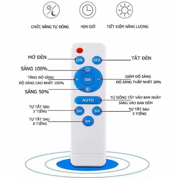 Đèn Pha Năng Lượng Mặt Trời 200W Mẫu Mới Chống Nước IP68 - Ảnh 2