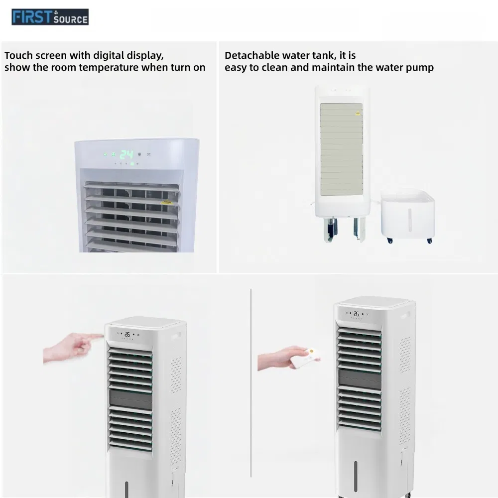 Quạt điều hòa làm mát chạy bằng năng lượng mặt trời 25L - Ảnh 7