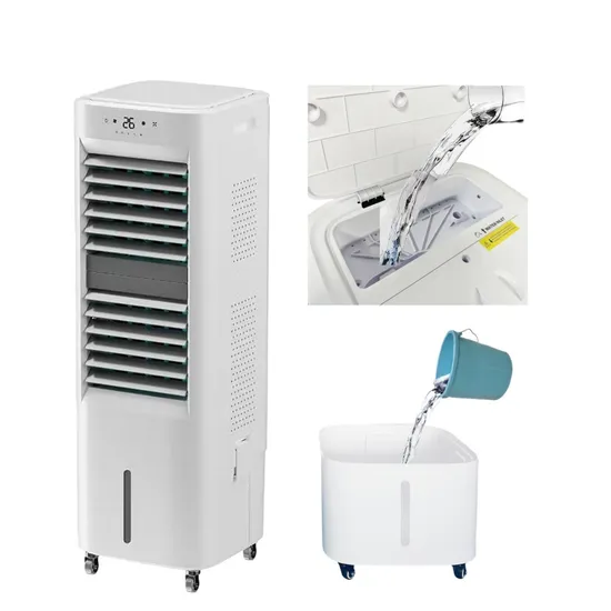 Quạt điều hòa làm mát chạy bằng năng lượng mặt trời 25L - Ảnh 8