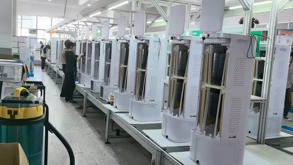 Quạt điều hòa làm mát chạy bằng năng lượng mặt trời 25L - Ảnh 3